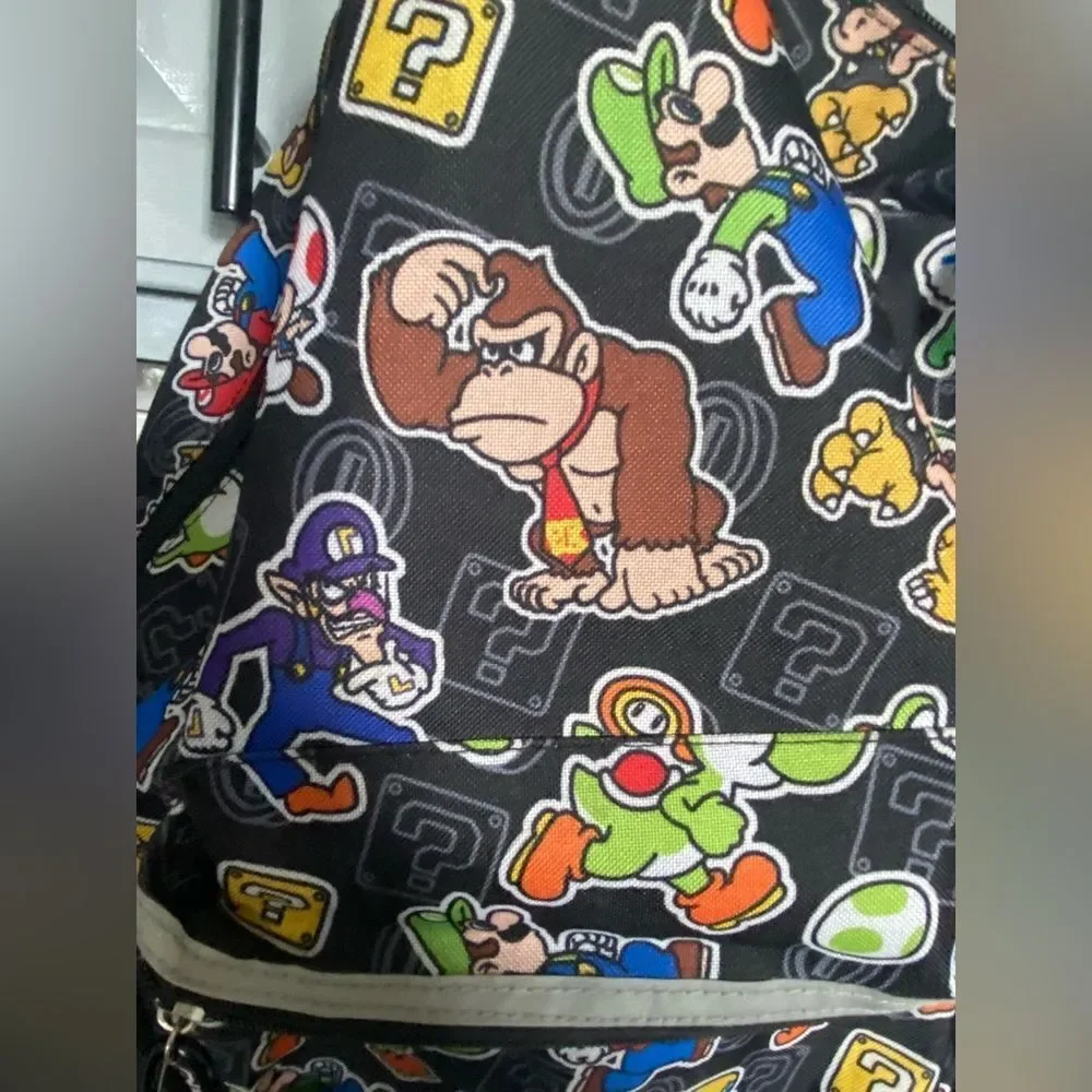 Nintendo and Mario Brother’s backpack/schoolbag